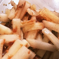 sayach_'s cooksnap of when they made 簡単☆大根の梅あえ.