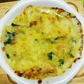 おみきん742's cooksnap of when they made ほうれん草とベーコンのマカロニグラタン.