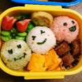 ひよママぴっこ's cooksnap of when they made お花見キャラ弁☆だんご３兄弟弁当.