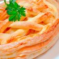 ♡Baseball♡'s cooksnap of when they made 生地から作る安納芋のポテトアップルパイ.