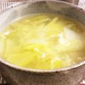 りんちゃんのテーブル's cooksnap of when they made あったか！とろ～り春雨入り白菜のスープ♪.