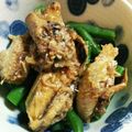 ともにょん's cooksnap of when they made 簡単のせるだけのイワシ缶インゲン.