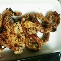 カノン530's cooksnap of when they made お弁当に✿イカ缶詰de揚げないイカフライ.