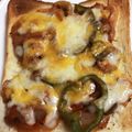 ayamiracle's cooksnap of when they made ケチャップで簡単ピザソースのピザ.