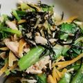 クレマチス３３'s cooksnap of when they made 簡単にもう一品！小松菜とツナのサラダ.