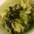 yuuuママ's cooksnap of when they made キャベツときゅうりの磯香和え.
