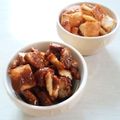 ＊ｃｌｏｖｅｒ＊'s cooksnap of when they made 簡単♪パン耳でかりんとう.