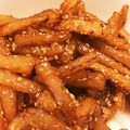 arku's cooksnap of when they made 大根の唐揚げ、甘辛味.