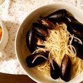 クックVNSB48☆'s cooksnap of when they made ムール貝とアサリ､えのきのパスタ.