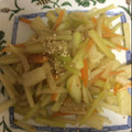 ＩＡＭ's cooksnap of when they made だいこんの皮できんぴら.