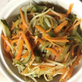 くっくはるちゃん's cooksnap of when they made もやしときゅうりのさっぱり炒め.