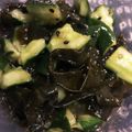 さらんだー's cooksnap of when they made きゅうり・ワカメのピリ辛あえ.