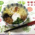 おはなすき's cooksnap of when they made ✨七福✨納豆丼.