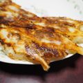 まひわ's cooksnap of when they made 黄金色の青じそ餃子.