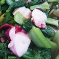 ありざる's cooksnap of when they made レンジで簡単！小松菜とタコの煮びたし.