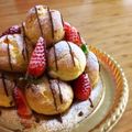 さちりんだ's cooksnap of when they made 卵２個でプチシュークリーム.