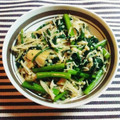 宝美空's cooksnap of when they made やみつき！春菊とえのきのナムル.