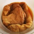 リープリヒ's cooksnap of when they made ★ﾚﾝｼﾞdeきつねうどん用お揚げ★.