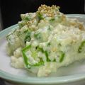 yappyパクパク's cooksnap of when they made 不思議な食感♪オクラの白和え.