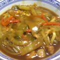 shiro＊'s cooksnap of when they made 野菜たっぷりカレーうどん.