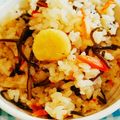 ✾ゆず✾'s cooksnap of when they made ホタテ貝柱と塩昆布の炊き込みご飯♪.