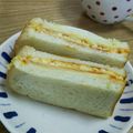 terakooo's cooksnap of when they made 春キャベツのたまごサンド.