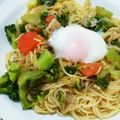 まきシンガポール's cooksnap of when they made ブロッコリーとベーコンのしょうゆパスタ.
