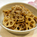 クックPDDR38☆'s cooksnap of when they made きんぴら蓮根のごま和え.