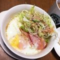 ぴんつん's cooksnap of when they made おひとりさま用トースターで目玉焼き.