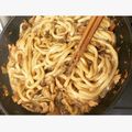 ちーざぶろう's cooksnap of when they made ＊濃い味の野菜炒めの救済リメイクうどん＊.