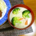 ☆なあなクック☆'s cooksnap of when they made アレルギー対応・豆乳クリームコーンスープ.