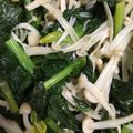 ぽむぽむ☆1065's cooksnap of when they made 簡単に美味♪ほうれん草ともやしのナムル♡.