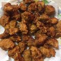 クックXQ6KND☆'s cooksnap of when they made 鶏むね肉で♪さくっと柔らかザンギ♪.