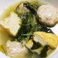 ゆーとあまま's cooksnap of when they made 簡単：厚揚げと水菜の白だし生姜あんかけ煮.