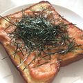 YukaKitch's cooksnap of when they made 明太海苔ガーリックトースト.