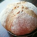 やまみい57's cooksnap of when they made HBで簡単パン生地♪カンパーニュ.