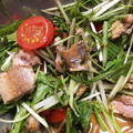 ナツ系's cooksnap of when they made いわしと水菜のさっぱりサラダ.
