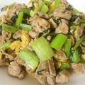 Ｍぱん's cooksnap of when they made 小松菜と豚肉のピリ辛味噌炒め.