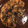 shochio's cooksnap of when they made 簡単スパニッシュオムレツ.