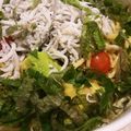 ぶんためい's cooksnap of when they made 和風☆アボカドとしらすの冷製パスタ.