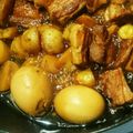 miuhula's cooksnap of when they made STAUB: 角煮の肉じゃが.