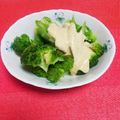 めみたん☆'s cooksnap of when they made ブロッコリー(野菜)のマヨぽんソース.