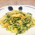 mayunaCook's cooksnap of when they made 水菜の卵炒め.