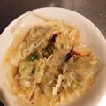 xoz's cooksnap of when they made キャベツたっぷり♪ヘルシー極ウマ餃子.