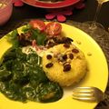 クックHYTKC9☆'s cooksnap of when they made 簡単サグチキンカレー(ほうれん草カレー).
