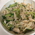 la_breeze's cooksnap of when they made ささみともやしときゅうりのナムル.