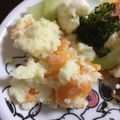 ポメちょん's cooksnap of when they made レンジで簡単！幼児食 ポテトサラダ.