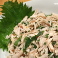 ChunChun☆≡'s cooksnap of when they made レンジで簡単！ささみの梅シソあえ.