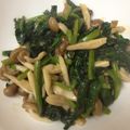 クック07KN8C☆'s cooksnap of when they made しめじとほうれん草のバター醤油炒め.