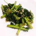 ちびぽっち's cooksnap of when they made 菜の花のおひたし.